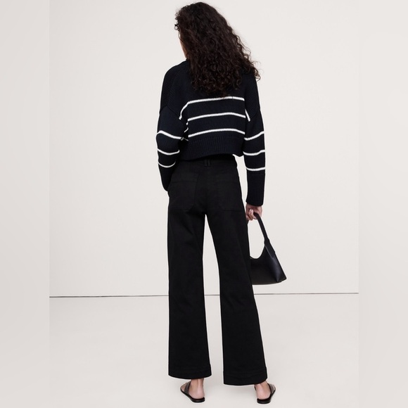 NWT! Banana Republic Black The Weekender Straight Leg Pant - Multiple Sizes 🔹 - Picture 2 of 15